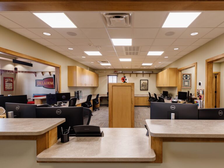 Dental Depot's Northwest OKC reception desk