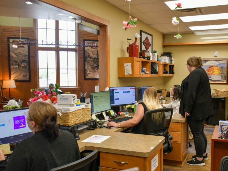 Dental Depot's front office dental team working the front desk