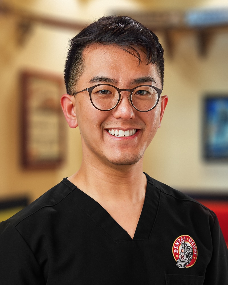 Head shot for Dr. David Nguyen of Dental Depot in Oklahoma.