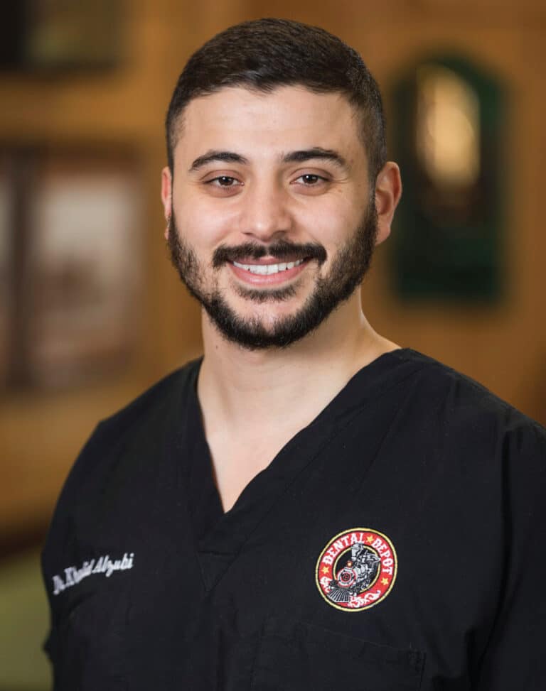 Headshot of Dr. Khalid Alzubi dentist at Dental Depot Northwest Oklahoma City