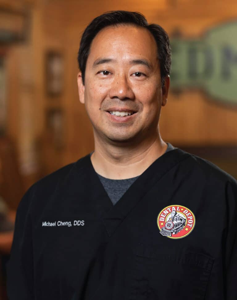 Headshot for Dr. Michael Cheng dentist at Dental Depot in Edmond