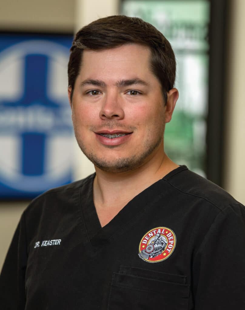 Dr. Austin Keaster of dental depot west okc