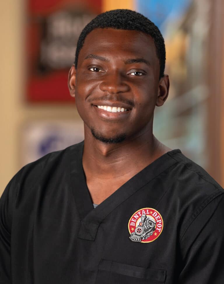 Dr. Seun Olaniran of dental depot tulsa