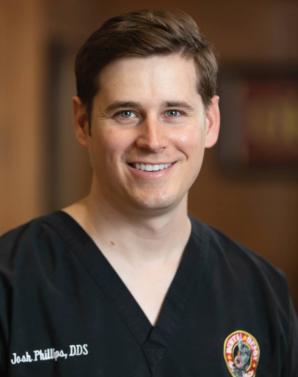 Headshot of Dr. Josh Phillips, dentist in Oklahoma City at Dental Depot.