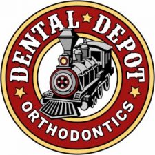 Dental Depot Orthodontics train circle logo